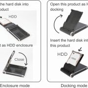 Case Enclosure 2.5 USB 3.0 IDK250 iDock 4